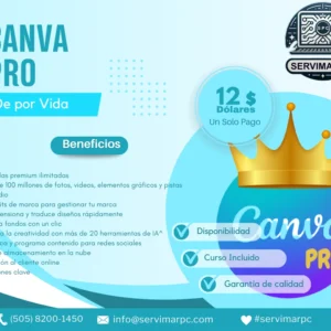 Canva Pro Licencia de Por Vida