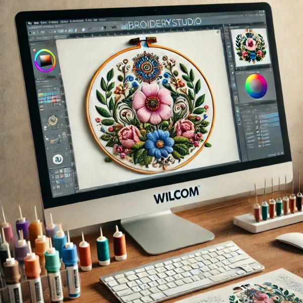 Del diseño a la puntada: La guía completa para crear bordados profesionales con Wilcom y CorelDRAW