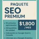 SEO Premium SERVIMAR-PC
