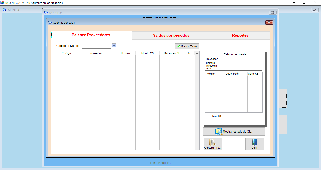 Cuentas-Por-Pagar-Balance-de-Proveedores-SERVIMAR-PC